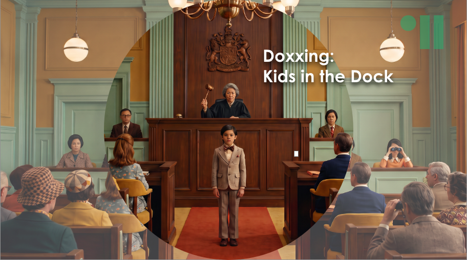 Schoolkids in the dock